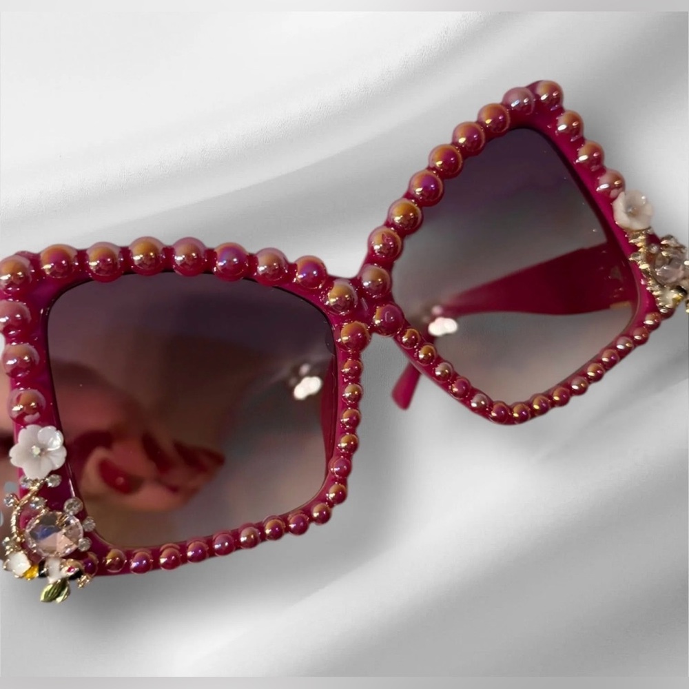 FAUX PEARL FESTIVAL SHADES - MULTIPLE COLORS - New!